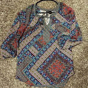 Multi pattern Blouse